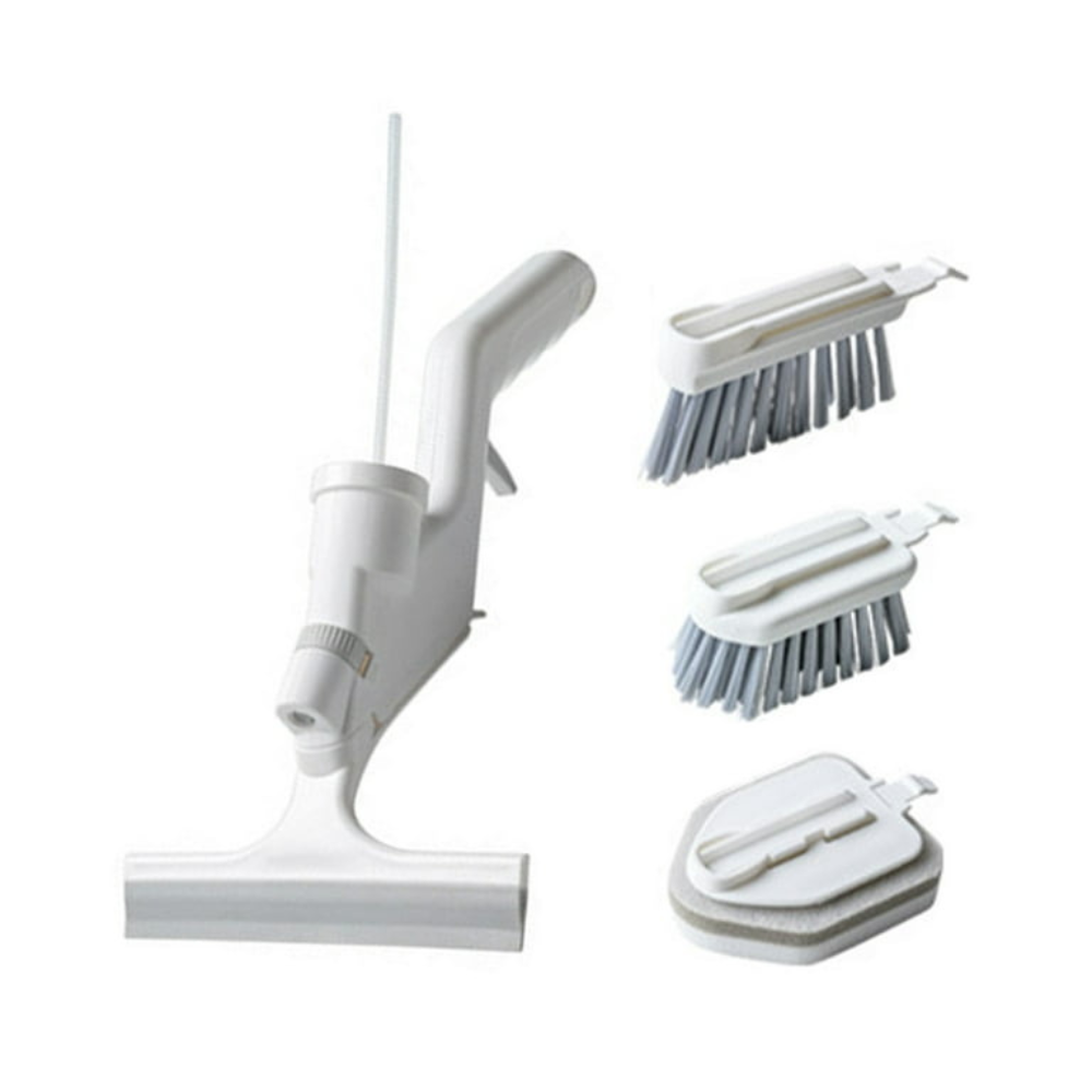 4-in-1 Bathroom Cleaning Brush with Soap Dispenser