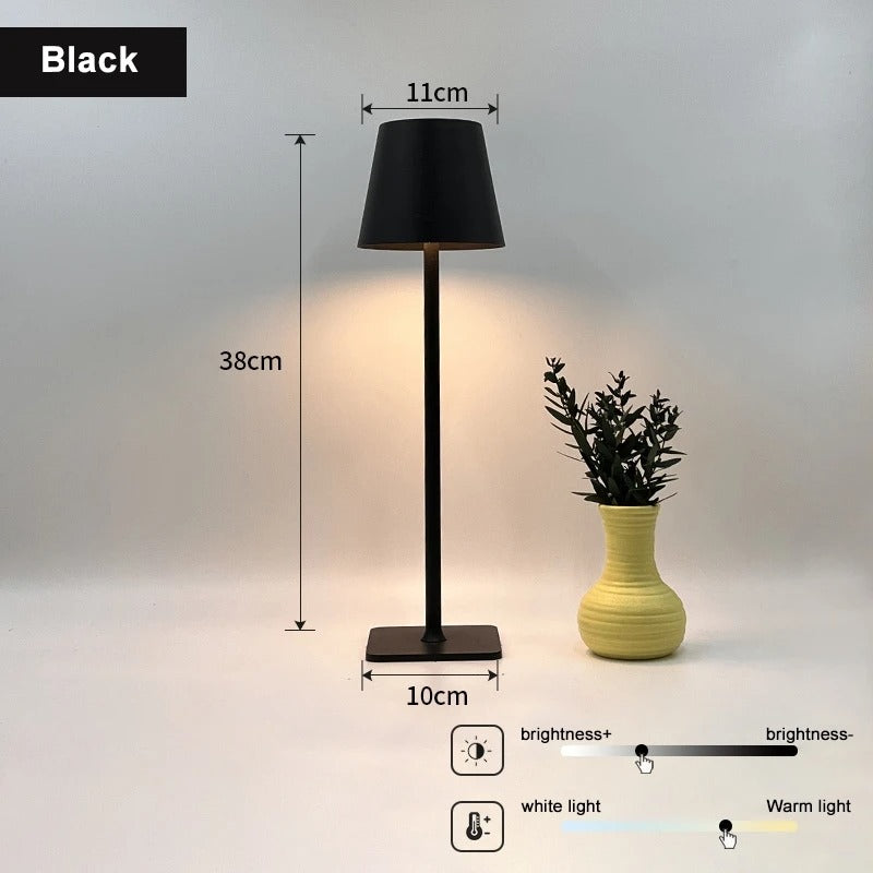 Touch Control LED Table Lamp with Adjustable Brightness