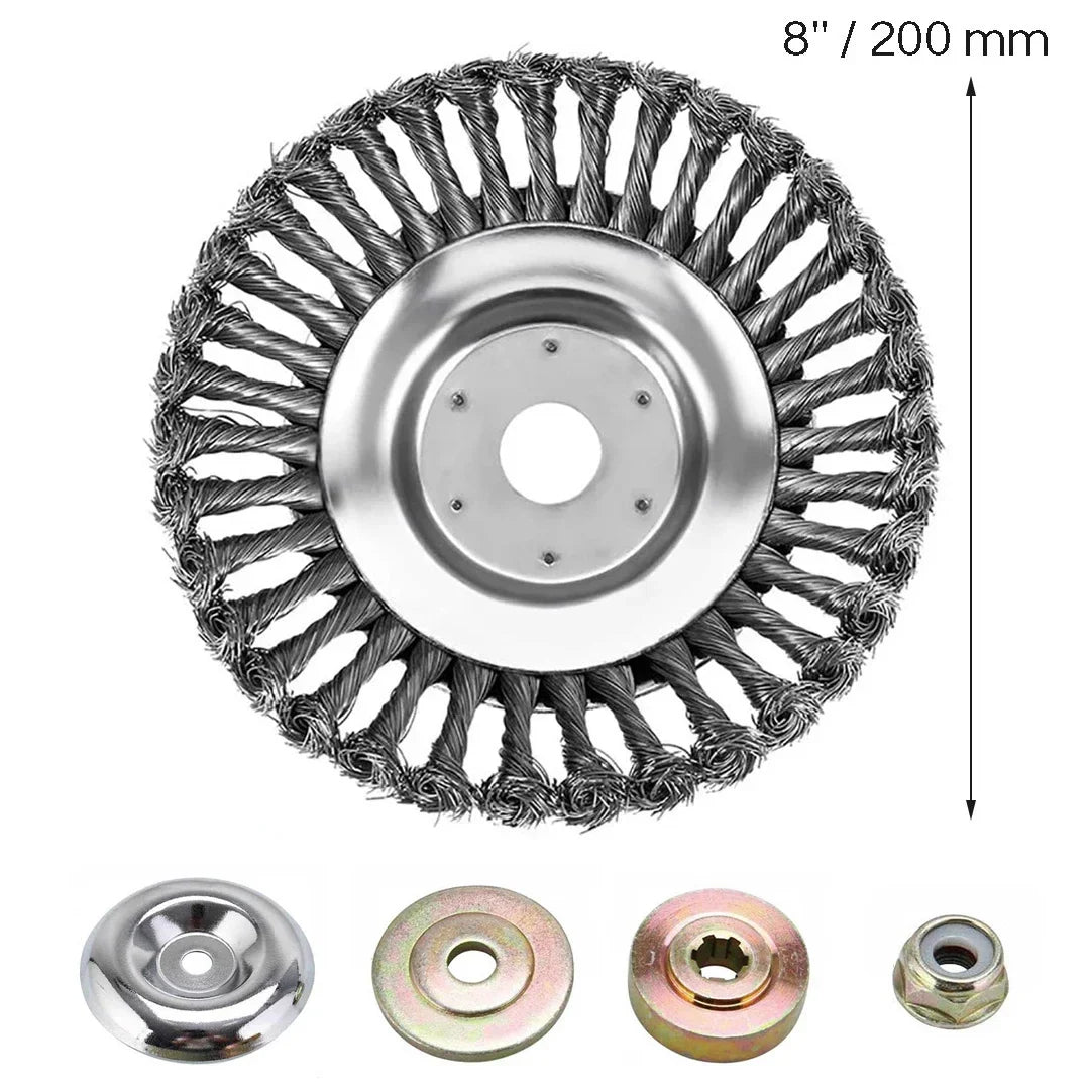Universal Steel Wire Brush Cutter Head for Trimmer