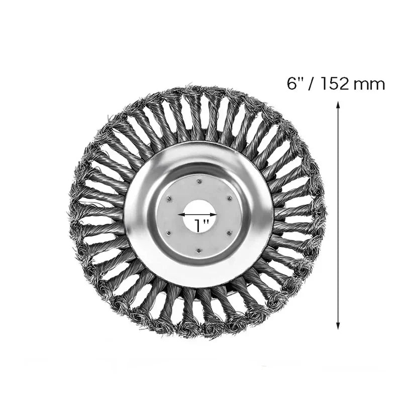 Universal Steel Wire Brush Cutter Head for Trimmer