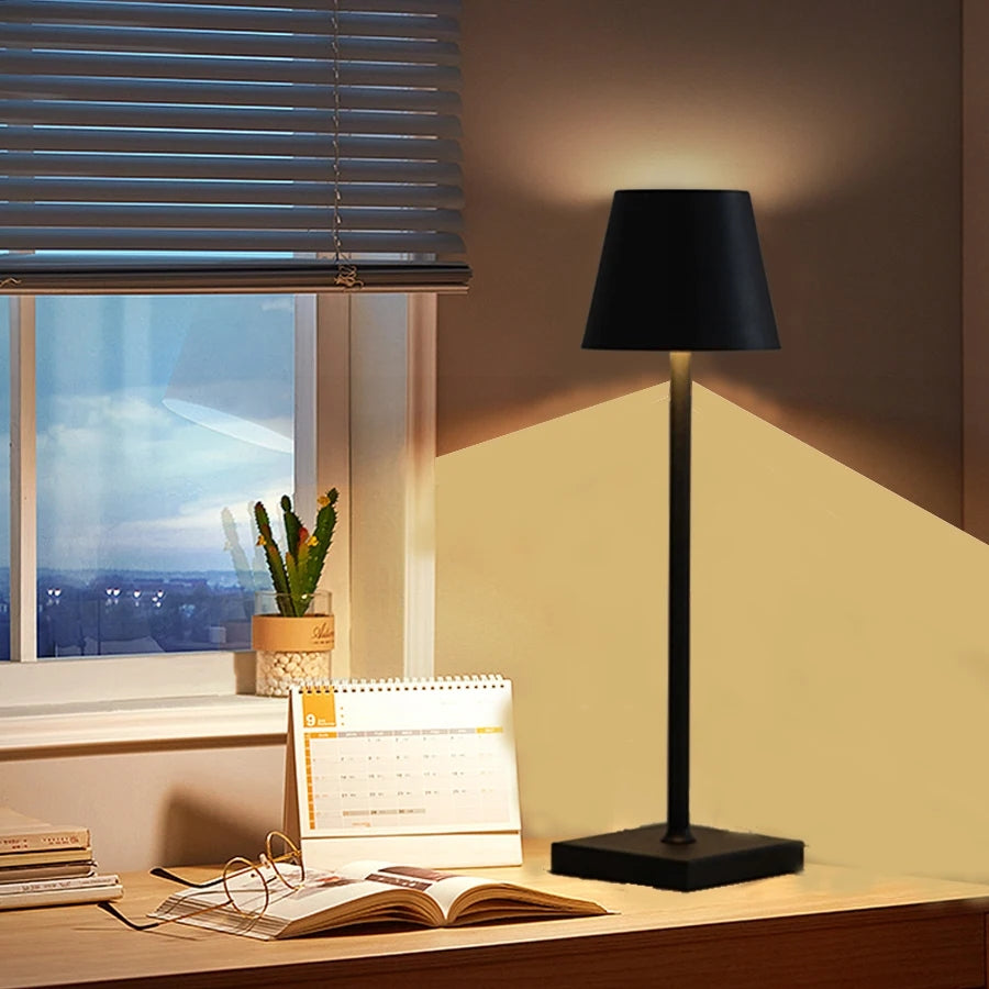 Touch Control LED Table Lamp with Adjustable Brightness