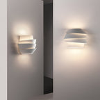 Modern Scandinavian LED Wall Lamp with Layered Design