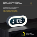 Sunrise Alarm Clock with LED Light and USB Power