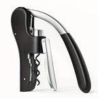Ergonomic Lever Corkscrew Wine Opener with Effort-Saving Mechanism