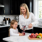 Manual Citrus Juicer with Heavy-Duty Lever and Aluminum Press