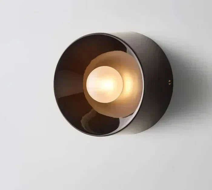 Modern Scandinavian LED Wall Lamp with Circular Design
