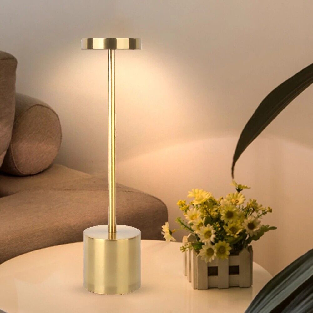 Rechargeable Wireless LED Table Lamp with Touch Dimming