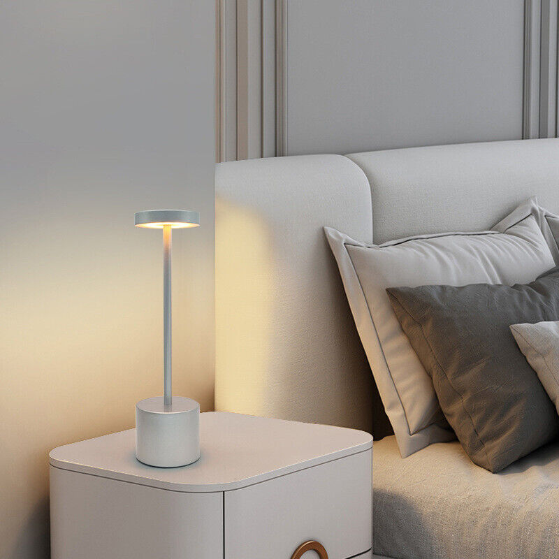 Rechargeable Wireless LED Table Lamp with Touch Dimming